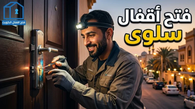 فني متخصص في فتح الاقفال